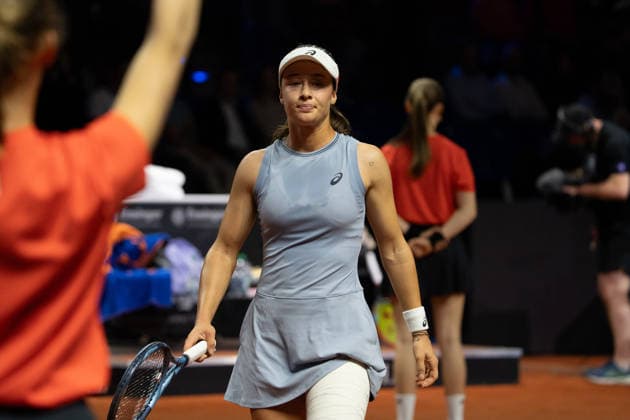 , GER, Zeynep Sonmez vs Jasmine Paolini, Tennis, ATP Tournament, WTA 500, Porsche Tennis Grand Prix, 15 04 2026, GER, Zeynep Sonmez vs Jasmine Paolini, Tennis, ATP Tournament, WTA 500, Porsche Tennis Grand Prix, 15 04 2026, Stuttgart Copyright: xEibner-Pressefoto EdwardxCheungx EP_ECG