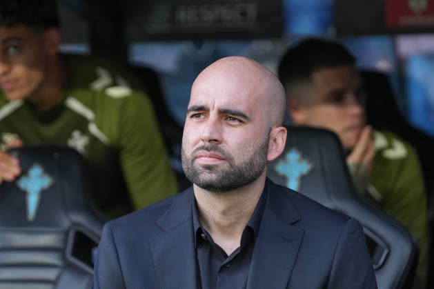 Spain, Football, UEFA Europa League, quarter-final, second leg, 2025 2026, RC Celta de Vigo vs SC Freiburg, 16 04 2026, Estadio Balaidos, Vigo, Claudio Giraldez Claudio Giraldez RC Celta de Vigo, Head Coach , Portrait, Portrait Vigo Estadio Balaidos Galicia, Pontevedra Spain Copyright: xArnexAmbergx
