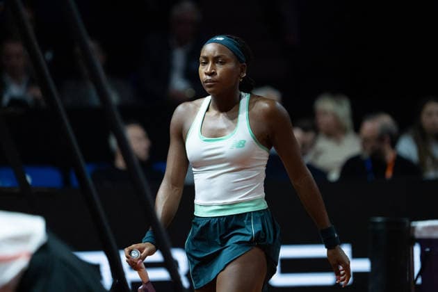 Coco Gauff USA in the picture, GER, Liudmila Samsonova vs Coco Gauff, Tennis, ATP Tournament, WTA 500, Porsche Tennis Grand Prix, 15 04 2026, GER, Liudmila Samsonova vs Coco Gauff, Tennis, ATP Tournament, WTA 500, Porsche Tennis Grand Prix, 15 04 2026, Stuttgart Copyright: xEibner-Pressefoto EdwardxCheungx EP_ECG
