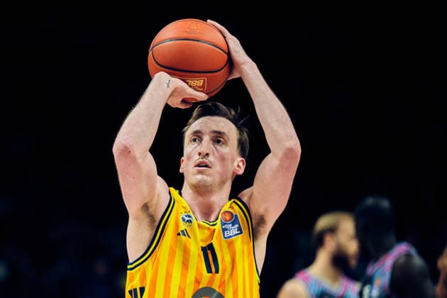 Moses Wood Alba Berlin, 11 , GER, ALBA Berlin vs Telekom Baskets Bonn, Basketball Men, easy Credit BBL, Season 2025 2026, Matchday 30, 20 04 2026 GER, ALBA Berlin vs Telekom Baskets Bonn, Basketball Men, easy Credit BBL, Season 2025 2026, Matchday 30, 20 04 2026 Berlin Copyright: xClaudiusxRauch,xEibner-Pressefotox xClaudiusxRauchx EP_CRH