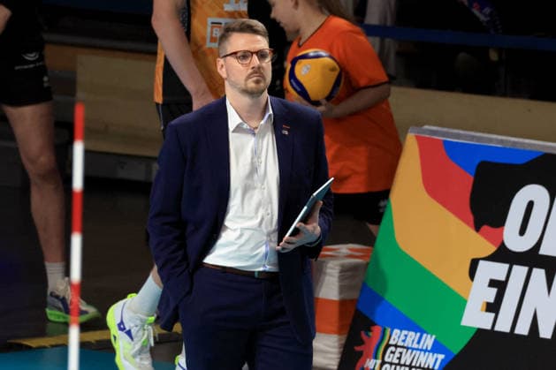 DEU, DVV, 1 VBL, BR Volleys vs Friedrichshafen, 26 04 2026, Max Schmeling Halle, Berlin, DEU, DVV, 1 VBL, BR Volleys vs Friedrichshafen, pictured nordphotoxGmbHx xEngler nph00076