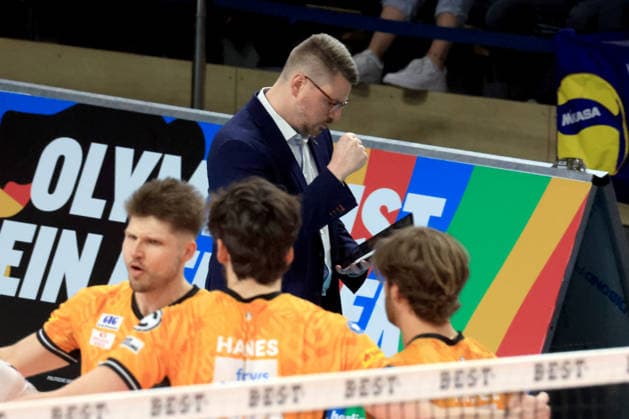 DEU, DVV, 1 VBL, BR Volleys vs Friedrichshafen, 26 04 2026, Max Schmeling Halle, Berlin, DEU, DVV, 1 VBL, BR Volleys vs Friedrichshafen, pictured nordphotoxGmbHx xEngler nph00076