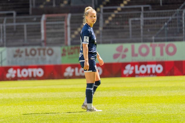 Crop, Portrait Anna Moczarski VfL Bochum, 10 , GER, 1 FSV Mainz 05 vs VfL Bochum, Football, 2 Womens Bundesliga, Matchday 23, Season 2025 2026, 26 04 2026, DFB REGULATIONS PROHIBIT ANY USE OF PHOTOGRAPHS AS IMAGE SEQUENCES AND OR QUASI VIDEO, GER, 1 FSV Mainz 05 vs VfL Bochum, Football, 2 Womens Bundesliga, Matchday 23, Season 2025 2026, 26 04 2026 Mainz Copyright: xEibner-Pressefoto Jan-NiclasxGrox EP_JGG