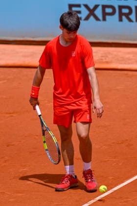 April 30, 2026, Madrid, Madrid, Spain: JAIME ALCARAZ GARFIA brother CARLOS ALCARAZ during the Mutua Madrid Open 2026, ATP, Tennis Herren Masters 1000 and WTA, Tennis Damen 1000 tennis tournament, celebrated at Caja Magica on April 30, 2026 in Madrid, Spain. Madrid Spain - ZUMAc312 20260430_zsp_c312_138 Copyright: xOscarxManuelxSanchezx
