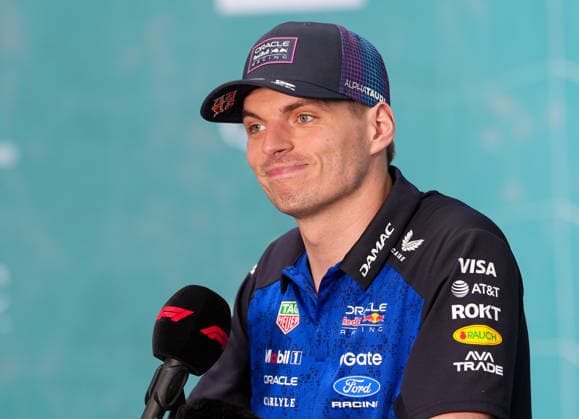 Max Verstappen Oracle Red Bull Racing, Netherlands, 03 USA, Formula 1 World Championship, Miami Grand Prix, Miami International Autodrome, Miami Gardens, Media Day, 2026 season, 30 04 2026 USA, Formula 1 World Championship, Miami Grand Prix, Miami International Autodrome, Miami Gardens, Media Day, 2026 season, 30 04 2026 Miami Gardens Copyright: xEibner-Pressefoto ScottxColemanx EP_SCN