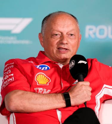 Frederic Vasseur Scuderia Ferrari HP, Team Principal USA, Formula 1 World Championship, Miami Grand Prix, Miami International Autodrome, Miami Gardens, Teams Press Conference, 2026 Season, 01 05 2026 USA, Formula 1 World Championship, Miami Grand Prix, Miami International Autodrome, Miami Gardens, Teams Press Conference, 2026 Season, 01 05 2026 Miami Gardens Copyright: xEibner-Pressefoto ScottxColemanx EP_SCN