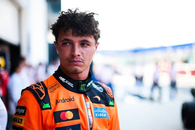 F1 - MIAMI GRAND PRIX 2026 NORRIS Lando (gbr), McLaren F1 Team MCL40, portrait and BROWN Zak (usa), CEO of of McLaren Racing, portrait during the Formula 1 Miami Grand Prix 2026, 4th round of the 2026 Formula One World Championship, WM, Weltmeisterschaft from May 1 to 3, 2026 on the Miami International Autodrome, in Miami Gardens, USA - Miami GardensUnited States Copyright: xEricxAlonsox
