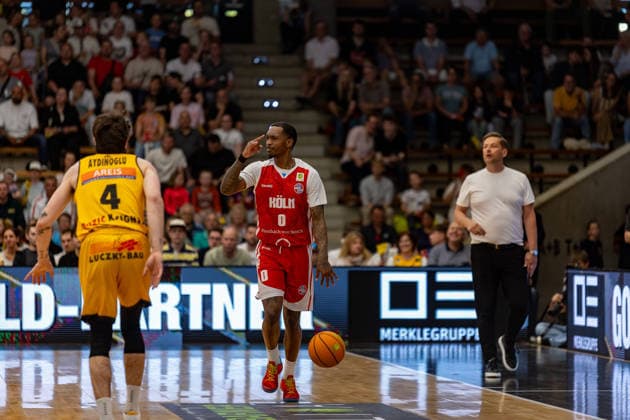 , GER, Bozic Estriche Knights Kirchheim vs RheinStars Koeln, BARMER 2 Basketball Bundesliga, 34 Matchday, Season 2025 2026, 02 05 2026 , GER, Bozic Estriche Knights Kirchheim vs RheinStars Koeln, BARMER 2 Basketball Bundesliga, 34 Matchday, Season 2025 2026, 02 05 2026 Goeppingen Copyright: xEibner-Pressefoto NinaxSanderx EP_NSR