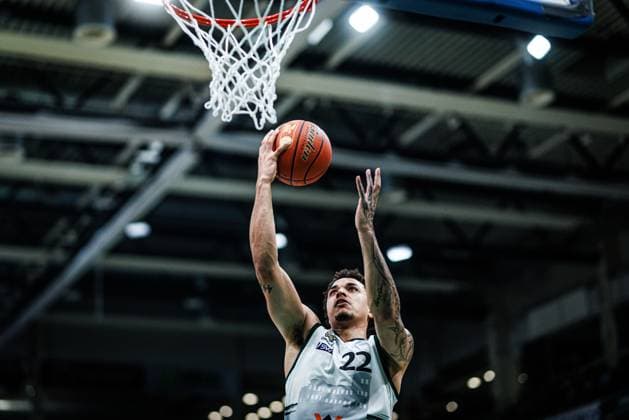 Nolan Adekunle Gladiators Trier , Vet Concept Gladiators Trier vs EWE Baskets Oldenburg, Basketball , Basketball, easyCredit BBL, 32 Matchday, Season 2025 2026, 02 05 2026 Vet Concept Gladiators Trier vs EWE Baskets Oldenburg, Basketball , Basketball, easyCredit BBL, 32 Matchday, Season 2025 2026, 02 05 2026 Copyright: xEibner-Pressefoto AlexanderxNeisx EP_ANS