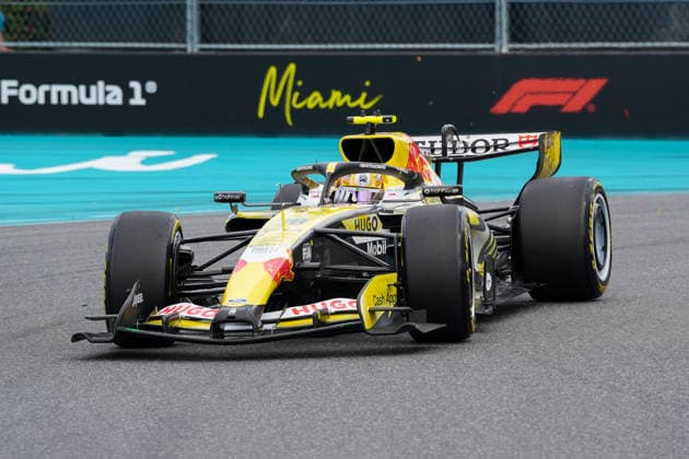 Liam Lawson Visa Cash App Racing Bulls F1 Team, New Zealand, 30 USA, Formula 1 World Championship, Miami Grand Prix, Miami International Autodrome, Miami Gardens, sprint race, 2026 season, 02 05 2026 USA, Formula 1 World Championship, Miami Grand Prix, Miami International Autodrome, Miami Gardens, sprint race, 2026 season, 02 05 2026 Miami Gardens Copyright: xEibner-Pressefoto ScottxColemanx EP_SCN