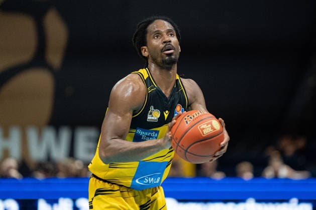 Tray Buchanan Nr 2 MHP Riesen Ludwigsburg GER, Basketball Loewen Braunschweig vs MHP Riesen Ludwigsburg, Basketball, easyCredit BBL, Week 32, Season 2025 26, 02 05 2026 GER, Basketball Loewen Braunschweig vs MHP Riesen Ludwigsburg, Basketball, easyCredit BBL, Week 32, Season 2025 26, 02 05 2026 Braunschweig Copyright: xEibner-Pressefoto DanielxREINELTx EP_DRT