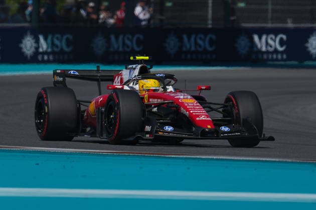 Lewis Hamilton Scuderia Ferrari HP, Great Britain, 44 USA, Formula 1 World Championship, Miami Grand Prix, Miami International Autodrome, Miami Gardens, Qualifying, 2026 season, 02 05 2026 USA, Formula 1 World Championship, Miami Grand Prix, Miami International Autodrome, Miami Gardens, Qualifying, 2026 season, 02 05 2026 Miami Gardens Copyright: xEibner-Pressefoto ScottxColemanx EP_SCN