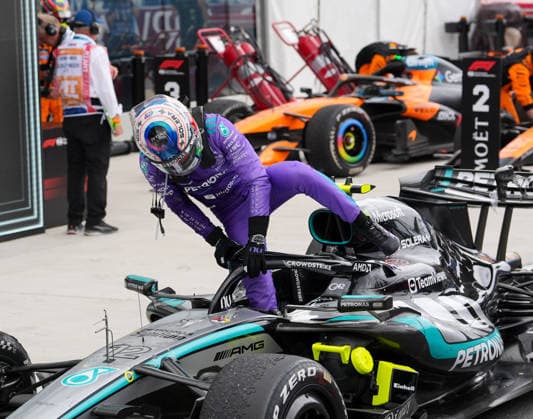 Andrea Kimi Antonelli Mercedes AMG Petronas F1 Team, Italy, 12 after winning the race USA, Formula 1 World Championship, Miami Grand Prix, Miami International Autodrome, Miami Gardens, race day, 2026 season, 03 05 2026 USA, Formula 1 World Championship, Miami Grand Prix, Miami International Autodrome, Miami Gardens, race, 2026 season, 03 05 2026 Miami Gardens Copyright: xEibner-Pressefoto ScottxColemanx EP_SCN