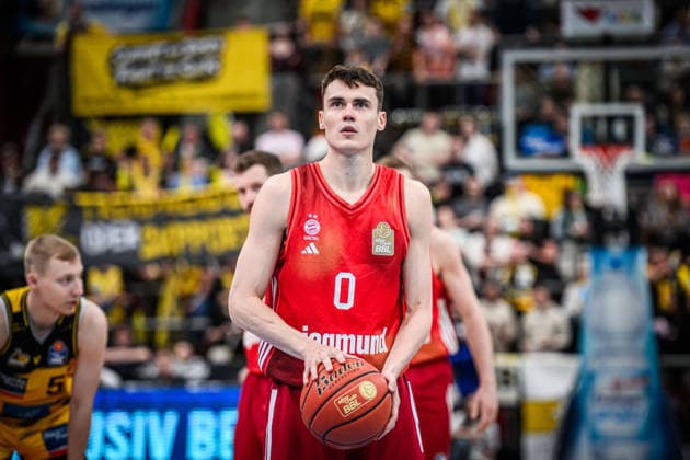 Nenad Dimitrijevic FC Bayern Basketball, 00 GER, MHP Riesen Ludwigsburg vs FC Bayern Muenchen Basketball, Basketball Bundesliga, easycredit BBL, 33 Matchday, Season 2025 2026, 07 05 2026 GER, MHP Riesen Ludwigsburg vs FC Bayern Muenchen Basketball, Basketball Bundesliga, easycredit BBL, 33 Matchday, Season 2025 2026, 07 05 2026 Ludwigsburg Copyright: xSandyxDinkelackerx EP_SDR
