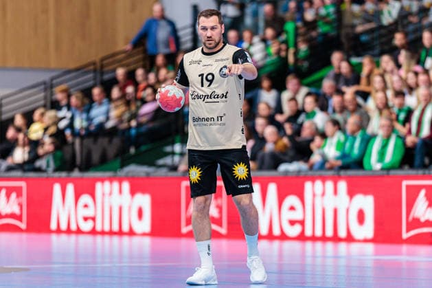 Tomas Babak Bergischer HC, 19 GER, GWD Minden vs Bergischer HC, Handball, 1 Bundesliga, 31 Matchday, Season 2025 2026, 08 05 2026 GER, GWD Minden vs Bergischer HC, Handball, 1 Bundesliga, 31 Matchday, Season 2025 2026, 08 05 2026 Minden Copyright: xEibner-Pressefoto JanxRollingerx EP_JSK