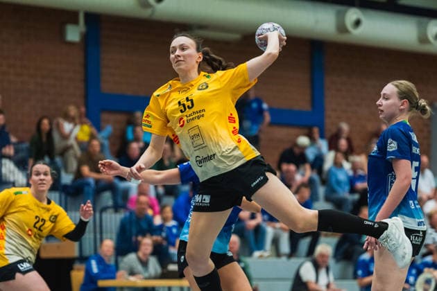 Alicja Pekala HC Roedertal, 55 on jump shot Bergischer HC vs HC Roedertal, Handball, 2 Handball Bundesliga, Matchday 27, Season 2025 26, 09 05 2026, Bergischer HC vs HC Roedertal, Handball, 2 HBL, Matchday 27, Season 2025 26, 09 05 2026 Solingen Copyright: xEibner-Pressefoto LukasxBaldygax EP_LBA
