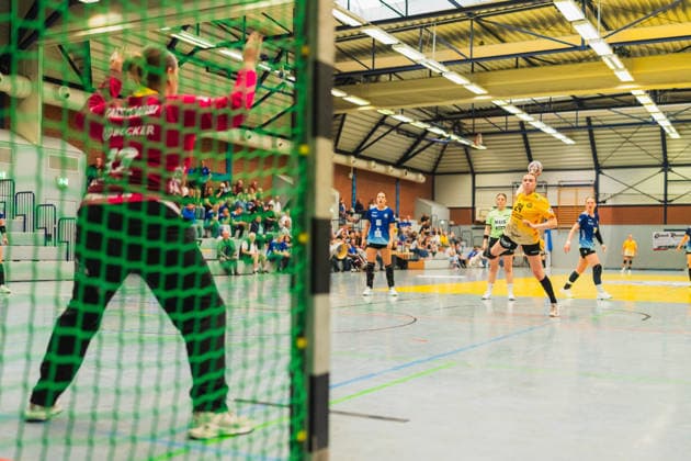 Zoe Davenport HC Roedertal, 24 at 7 meters Bergischer HC vs HC Roedertal, Handball, 2 Handball Bundesliga, Matchday 27, Season 2025 26, 09 05 2026, Bergischer HC vs HC Roedertal, Handball, 2 HBL, Matchday 27, Season 2025 26, 09 05 2026 Solingen Copyright: xEibner-Pressefoto LukasxBaldygax EP_LBA