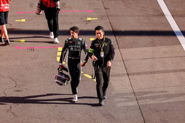 Antonio Felix da Costa Jaguar TCS Racing, 13 after first free practice Free Practice 1, ABB FIA Formula E World Championship, Monaco e Prix 2026, Monte Carlo, Season 12 2025 26, Round 9, 16 05 2026, ABB FIA Formula E World Championship, Monaco e Prix 2026, Monte Carlo, Season 12 2025 26, Round 9, 16 05 2026 Monte Carlo Copyright: xEibner-Pressefoto LauraxRoemerx EP_LRR