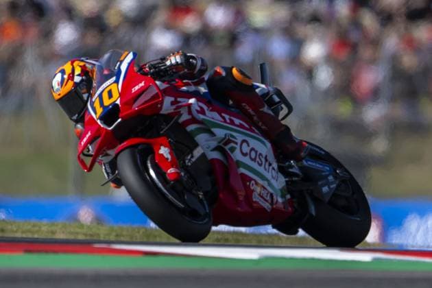 RECORD DATE NOT STATED MotoGP, 6th round of the World Championship, WM, Weltmeisterschaft in Catalonia Barcelona Barcelona (Spain), 17 05 2026 - Luca Marini (10), Honda LCR Castrol rider, during the warm-up, of the 6th stage, of the MotoGP world championship, Grand Prix de Catalunya, Barcelona Spain; Catalonia Spain Copyright: xJoaquimxGalantex
