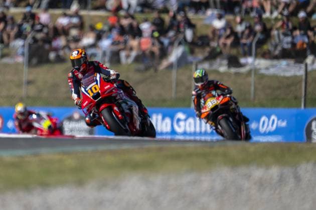 RECORD DATE NOT STATED MotoGP, 6th round of the World Championship, WM, Weltmeisterschaft in Catalonia Barcelona Barcelona (Spain), 17 05 2026 - Luca Marini (10), Honda LCR Castrol rider, during the warm-up, of the 6th stage, of the MotoGP world championship, Grand Prix de Catalunya, Barcelona Spain; Catalonia Spain Copyright: xJoaquimxGalantex