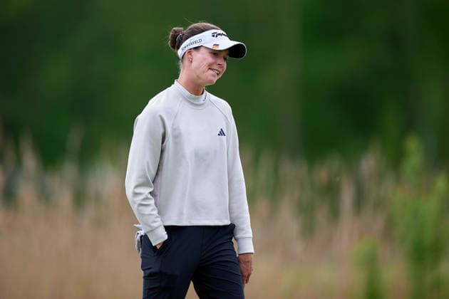 GER, Winsen Luhe , Amundi German Masters, Ladies European Tour LET , 14 05 17 05 2026 , Green Eagle Golf Courses, Round 4, Esther Henseleit Germany , not satisfied with her game, Round 4, Saturday 17 05 2026, GER, Winsen Luhe , Amundi German Masters, Ladies European Tour LET , 14 05 17 05 2026 , Green Eagle Golf Courses, Copyright: xClaudiusxRauchx