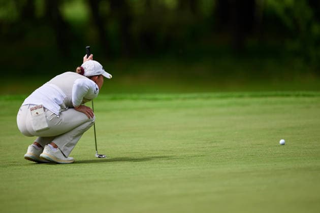 GER, Winsen Luhe , Amundi German Masters, Ladies European Tour LET , 14 05 17 05 2026 , Green Eagle Golf Courses, Round 4, Alexandra Foersterling Germany , on the green, Round 4, Saturday 17 05 2026, GER, Winsen Luhe , Amundi German Masters, Ladies European Tour LET , 14 05 17 05 2026 , Green Eagle Golf Courses, Copyright: xClaudiusxRauchx