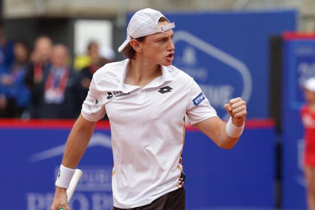 2026 05 19, xFSx, Bitpanda Open Hamburg ATP500, Round of 16, Mens Tennis Tournament in Hamburg , Am Rothembaum in Hamburg , Ignacio Buse PER Winning fist, cheering , cheering, cheering, cheering, cheering Copyright: HMBxMedia FernandoxSoares