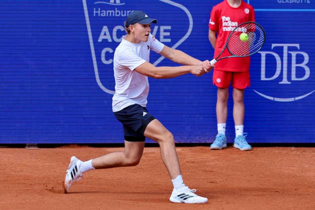 Justin Engel Germany controls the ball, Bitpanda Hamburg Open, Bitpanda Hamburg Open, Rothenbaum, May 19, 2026 in Hamburg, Germany Photo by Marco Steinbrenner DeFodi Images Justin Engel Germany controls the ball, Bitpanda Hamburg Open, Bitpanda Hamburg Open, Rothenbaum, May 19, 2026 in Hamburg, Germany Photo by Marco Steinbrenner DeFodi Images