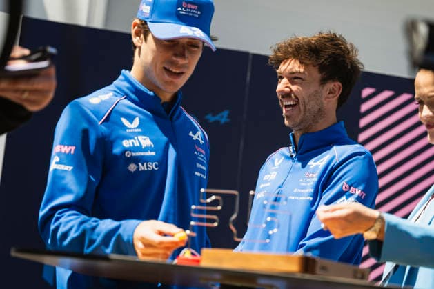 F1 - CANADIAN GRAND PRIX 2026 COLAPINTO Franco (arg), Alpine F1 Team A526, GASLY Pierre (fra), Alpine F1 Team A526, portrait during the Formula 1 Grand Prix du Canada 2026, 5th round of the 2026 Formula One World Championship, WM, Weltmeisterschaft from May 22 to 24, 2026 on the Circuit Gilles Villeneuve, in Montrà al, Canada - Montrà alCanada Copyright: xCharlyxLopezx