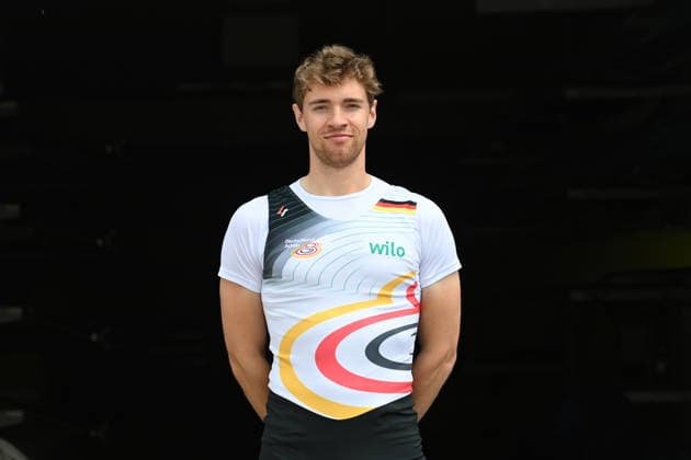 Kaspar VIRNEKAES, Virnekäs, rower, portrait, portrait, portrait, single image, cropped single motif, rowing, presentation Germany eights of the 2026 season, on 21 05 2026 in Dortmund Germany Â