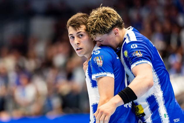 22 05 2026, GER, Handball, Men, Season 25 26, Daikin 1 Bl, 32 Matchday, ThSV Eisenach TVB Lemgo Lippe Alexandar Capric ThSV Eisenach, 6 , Tillman Leu ThSV Eisenach,99 99817 Eisenach Werner Assmann Halle Am Sportp Thueringen Germany