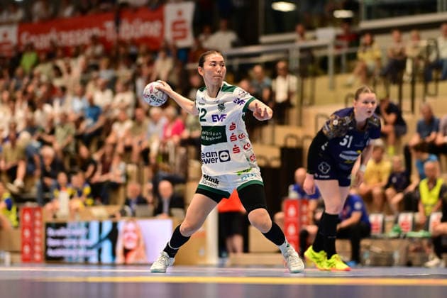 Haruno Sasaki 32, FRISCH AUF Göppingen Buxtehuder SV vs FRISCH AUF Göppingen, Handball, Women, 1 Bundesliga, Play Offs, Season 2025 2026, 23 05 2026 Buxtehuder SV vs FRISCH AUF Göppingen, Handball, Women, 1 Bundesliga, Play Offs, Season 2025 2026, 23 05 2026 Buxtehude Copyright: xEibner-Pressefoto FelixxSchlikisx EP_SLK