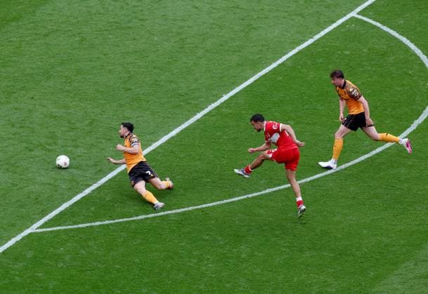 David Strelec of Middlesbrough attempts a shot on goal Hull City v Middlesbrough, EFL Sky Bet Championship, Play-Off Final, Football, Wembley Stadium, London, UK - 23 May 2026London Wembley Stadium United Kingdom EDITORIAL USE ONLY No use with unauthorised audio, video, data, fixture lists, club league logos or live services. Online in-match use limited to 120 images, no video emulation. No use in betting, games or single club league player publications. Copyright: xIanxTuttle Shutterstockx 16887369cd