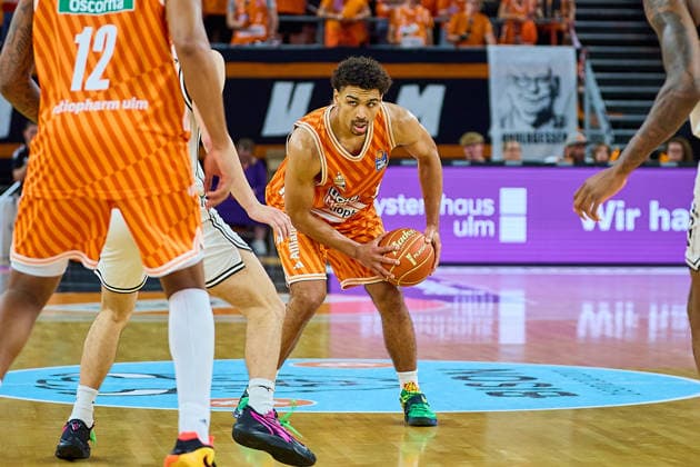 Mark Smith ratiopharm ulm, 13 GER, ratiopharm ulm vs Bamberg Baskets, basketball, playoffs, quarterfinals, 3 match, EasyCredit BBL, 2025 2026 season, 23 05 2026 GER, ratiopharm ulm vs Bamberg Baskets, basketball, playoffs, quarterfinals, 3 match, EasyCredit BBL, 2025 2026 season, 23 05 2026 New Ulm Copyright: xEibner-Pressefoto GeraldxOelze-dexStoppanyx EP_ODS