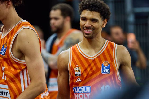 Mark Smith ratiopharm ulm, 13 after match GER, ratiopharm ulm vs Bamberg Baskets, basketball, playoffs, quarterfinals, 3 match, EasyCredit BBL, 2025 2026 season, 23 05 2026 GER, ratiopharm ulm vs Bamberg Baskets, basketball, playoffs, quarterfinals, 3 match, EasyCredit BBL, 2025 2026 season, 23 05 2026 New Ulm Copyright: xEibner-Pressefoto GeraldxOelze-dexStoppanyx EP_ODS