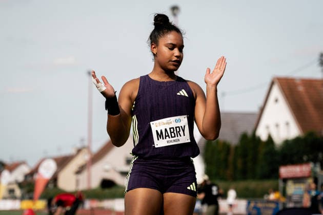 Yemisi Mabry MTG Mannheim, 93, shot put women , GER, Leichtathletik, Athletics, Pfingstsportfest, Rehlingen, 24 05 2026, GER, Leichtathletik, Athletics, Pfingstsportfest, Rehlingen, 24 05 2026 Rehlingen Copyright: xStefanxMayerx EP_SMR