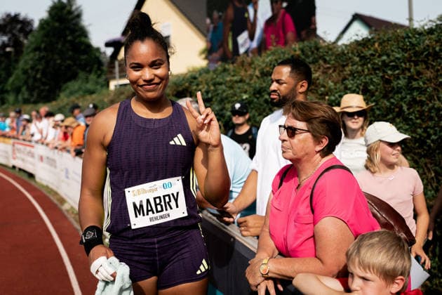 Yemisi Mabry MTG Mannheim, 93, shot put women , GER, Leichtathletik, Athletics, Pfingstsportfest, Rehlingen, 24 05 2026, GER, Leichtathletik, Athletics, Pfingstsportfest, Rehlingen, 24 05 2026 Rehlingen Copyright: xStefanxMayerx EP_SMR