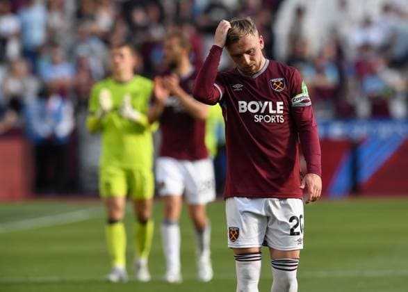 Jarrod Bowen of West Ham United at the end of the match West Ham United v Leeds United, Premier League, Football, London Stadium, London, UK - 24 May 2026London London Stadium United Kingdom EDITORIAL USE ONLY No use with unauthorised audio, video, data, fixture lists, club league logos or live services. Online in-match use limited to 120 images, no video emulation. No use in betting, games or single club league player publications. Copyright: xAlanxWalter Shutterstockx 16889881at