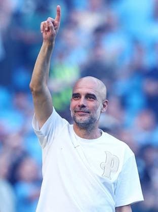 Manchester City manager Pep Guardiola at the end of the match Manchester City v Aston Villa, Premier League, Football, Etihad Stadium, Manchester, UK - 24 May 2026Manchester Etihad Stadium United Kingdom EDITORIAL USE ONLY No use with unauthorised audio, video, data, fixture lists, club league logos or live services. Online in-match use limited to 120 images, no video emulation. No use in betting, games or single club league player publications. Copyright: xMattxWest Shutterstockx 16889851ax