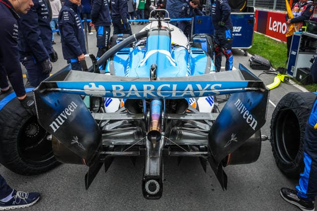 F1 - CANADIAN GRAND PRIX 2026 23 ALBON Alexander (tha), Williams F1 Team FW48, starting grid, rear wing, floor, suspension and diffuser during the Formula 1 Grand Prix du Canada 2026, 5th round of the 2026 Formula One World Championship, WM, Weltmeisterschaft from May 22 to 24, 2026 on the Circuit Gilles Villeneuve, in Montrà al, Canada - Montrà alCanada Copyright: xDPPIx