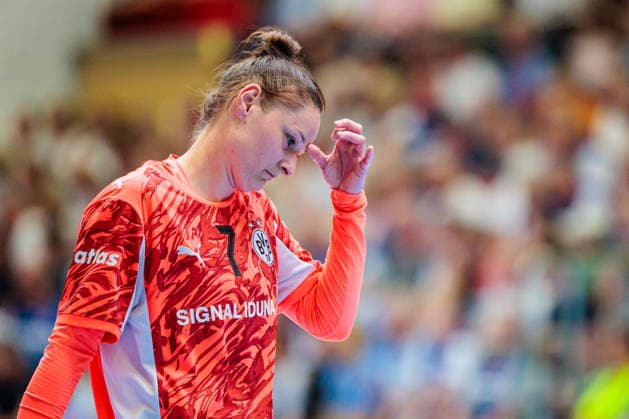 Melina Szikora Borussia Dortmund, 07 GER, HSG Blomberg Lippe vs Borussia Dortmund, Handball, 1 Bundesliga Women, Play Offs, Final, Match 2, 24 05 2026 GER, HSG Blomberg Lippe vs Borussia Dortmund, Handball, 1 Bundesliga Women, Play Offs, Final, Match 2, 24 05 2026 Blomberg Copyright: xEibner-Pressefoto JanxRollingerx EP_JSK
