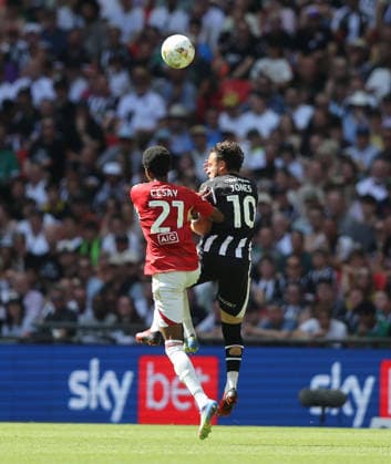 Sky Bet LED Notts County v Salford City, EFL Sky Bet League Two, Play-Off Final, Football, Wembley Stadium, London, UK - 25 May 2026London Wembley Stadium United Kingdom EDITORIAL USE ONLY No use with unauthorised audio, video, data, fixture lists, club league logos or live services. Online in-match use limited to 120 images, no video emulation. No use in betting, games or single club league player publications. Copyright: xAndrewxFosker Shutterstockx 16889937aq