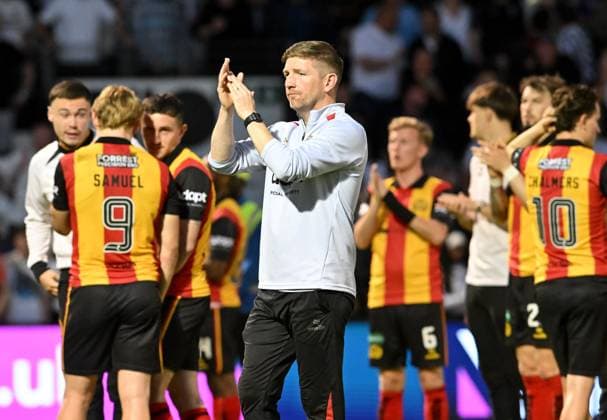 Partick Thistle Manager Mark Wilson at full time St Mirren v Partick Thistle, William Hill Scottish Premiership Play-Offs Final, Second Leg, Football, SMiSA Stadium, Paisley, Scotland, UK - 25 May 2026Paisley SMiSA Stadium United Kingdom EDITORIAL USE ONLY No use with unauthorised audio, video, data, fixture lists, club league logos or live services. Online in-match use limited to 120 images, no video emulation. No use in betting, games or single club league player publications. Copyright: xMarkxRunnacles Shutterstockx 16889990ca