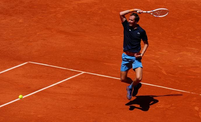 Daniil Medvedev French Open Tennis, Day Three, Tennis, Roland Garros, Paris, France - 26 May 2026Paris Roland Garros France EDITORIAL USE ONLY No use with unauthorised audio, video, data, fixture lists, club league logos or live services. Online in-match use limited to 120 images, no video emulation. No use in betting, games or single club league player publications. Copyright: xJavierxGarcia Shutterstockx 16898258aw