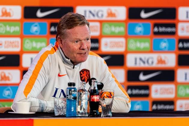 ZEIST , 27-05-2026 , KNVB Campus , season 2025 2026 , Dutch football , press conference, PK, Pressekonferenz , during shows Netherlands head coach Ronald Koeman after a press conference for the Netherlands FIFA World Cup, WM, Weltmeisterschaft, Fussball 2026 squad announcement Press Conference Ronald Koeman x203995003x Copyright: