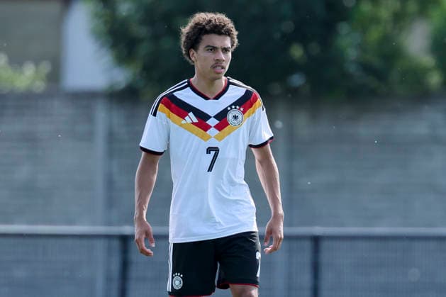 Montrell Culbreath Germany looks on, UEFA Under 19 friendly, Slovakia v Germany, MOL Academy on May 27, 2026 in Dunajska Streda, Slovakia Photo by Marco Steinbrenner DeFodi Images Montrell Culbreath Germany looks on, UEFA Under 19 friendly, Slovakia v Germany, MOL Academy, May 27, 2026 in Dunajska Streda, Slovakia Photo by Marco Steinbrenner DeFodi Images