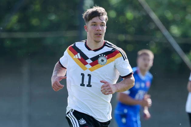 Moritz Reimers Germany looks on, UEFA Under 19 friendly, Slovakia v Germany, MOL Academy on 27 May 2026 in Dunajska Streda, Slovakia Photo by Marco Steinbrenner DeFodi Images Moritz Reimers Germany looks on, UEFA Under 19 friendly, Slovakia v Germany, MOL Academy, May 27, 2026 in Dunajska Streda, Slovakia Photo by Marco Steinbrenner DeFodi Images