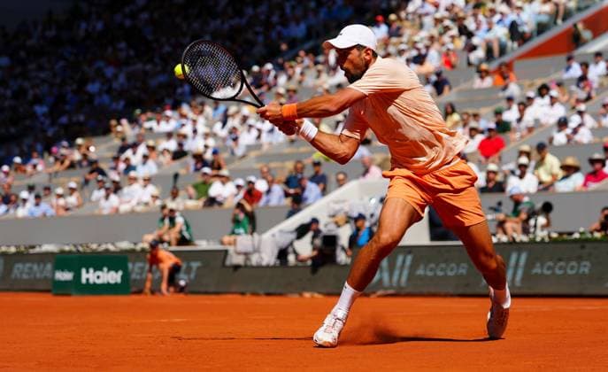 Novak Djokovic French Open Tennis, Day Four, Tennis, Roland Garros, Paris, France - 27 May 2026Paris Roland Garros France EDITORIAL USE ONLY No use with unauthorised audio, video, data, fixture lists, club league logos or live services. Online in-match use limited to 120 images, no video emulation. No use in betting, games or single club league player publications. Copyright: xJavierxGarcia Shutterstockx 16898261ap