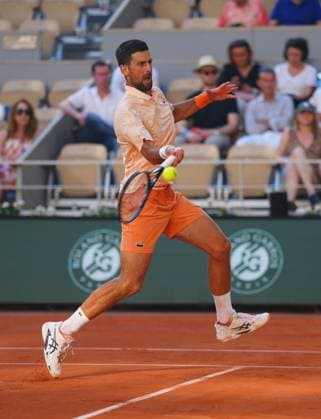 Novak Djokovic French Open Tennis, Day Four, Tennis, Roland Garros, Paris, France - 27 May 2026Paris Roland Garros France EDITORIAL USE ONLY No use with unauthorised audio, video, data, fixture lists, club league logos or live services. Online in-match use limited to 120 images, no video emulation. No use in betting, games or single club league player publications. Copyright: xJavierxGarcia Shutterstockx 16898261by