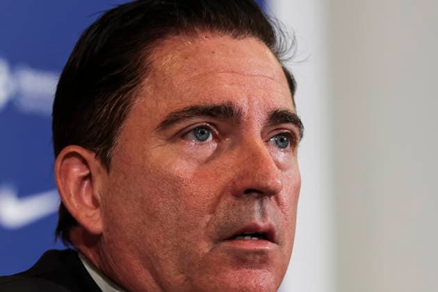 May 28, 2026, Barcelona, Barcelona, SPAIN: Xavi Pascual, head coach attends his press conference, PK, Pressekonferenz during his departure as coach of FC Barcelona, Barca at Palau Blaugrana on May 28, 2026 in Barcelona, Spain. Barcelona SPAIN - ZUMAa181 20260528_zaa_a181_001 Copyright: xJavierxBorregox